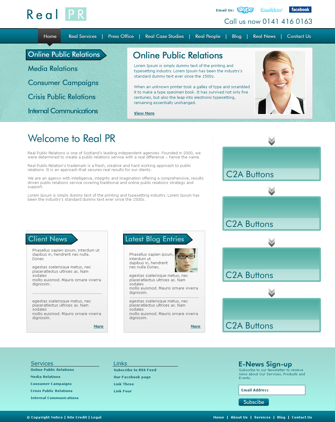 Web Design by LogoDesigns.ae for SBP Creative | Design #37942