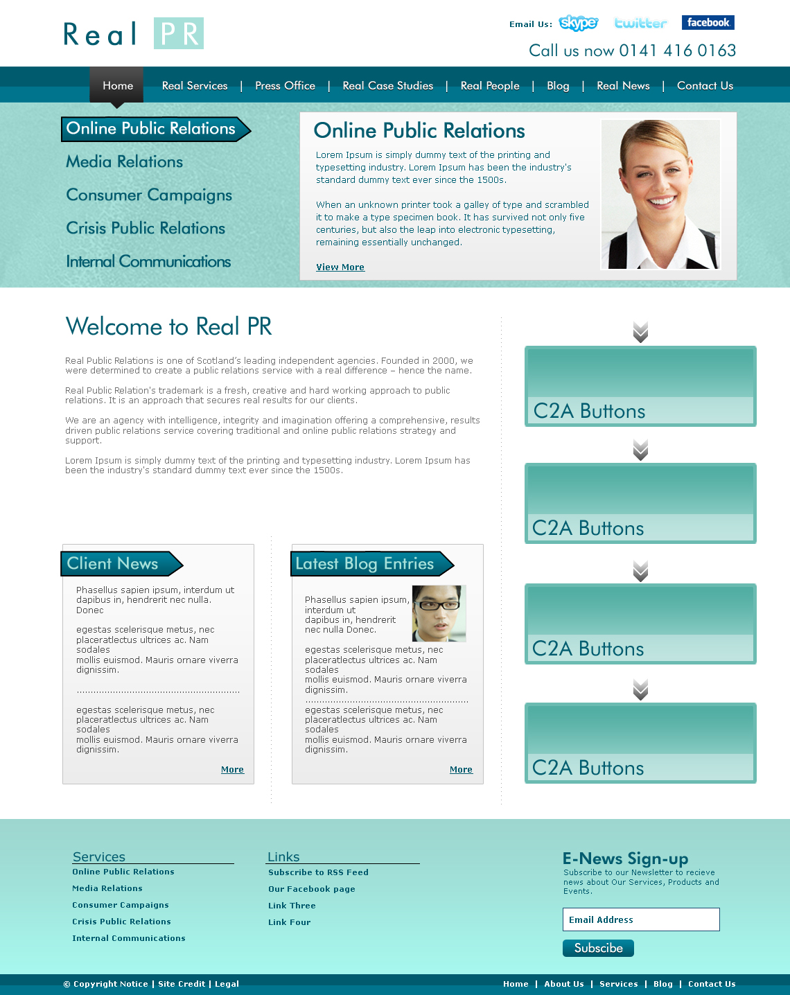 Web Design by LogoDesigns.ae for SBP Creative | Design #37944