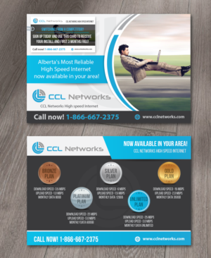 modern personable flyer design job flyer brief for ccl networks a mail out flyer