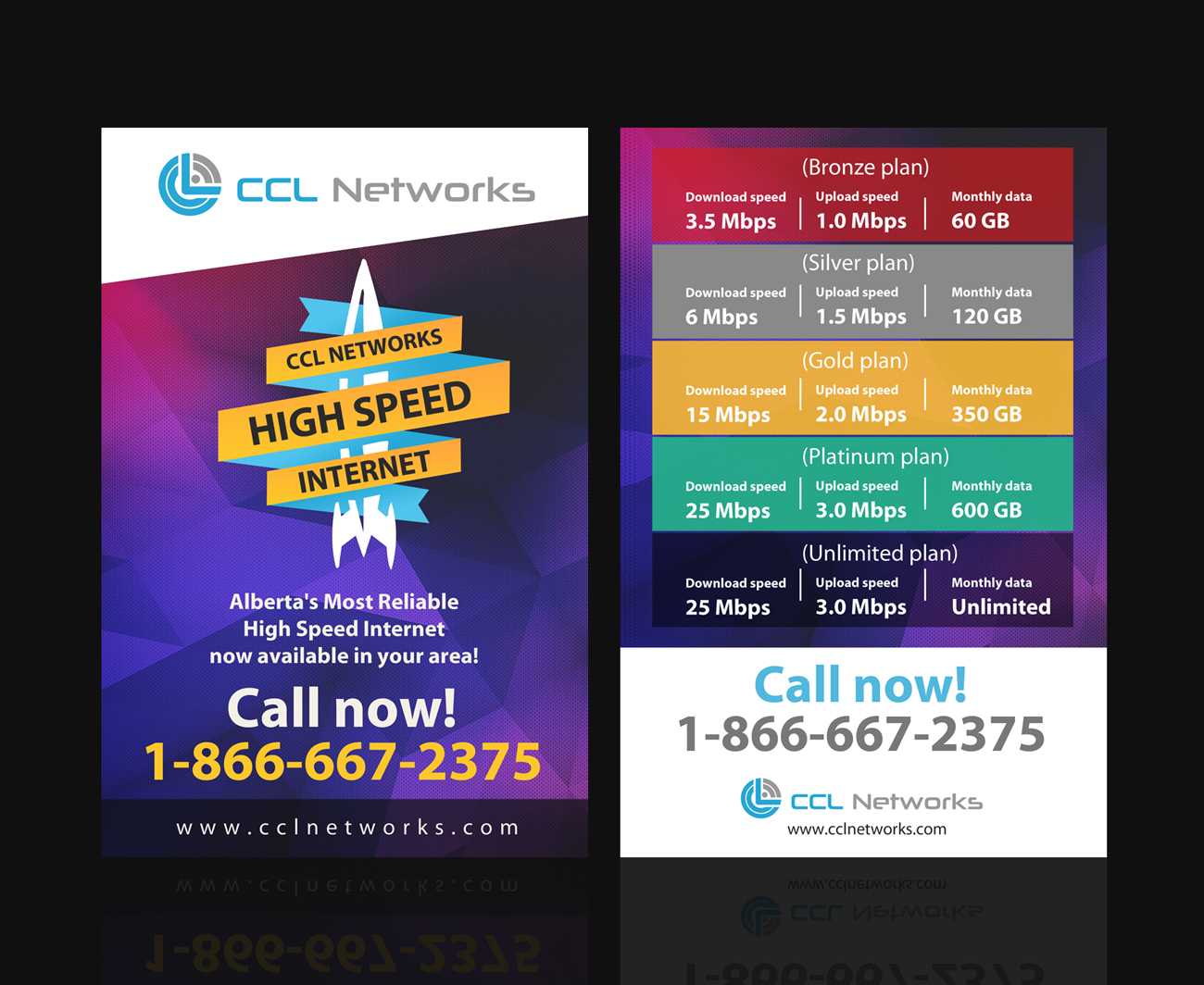 Flyer Design by Gfx.26™ for CCL Networks | Design #14964808