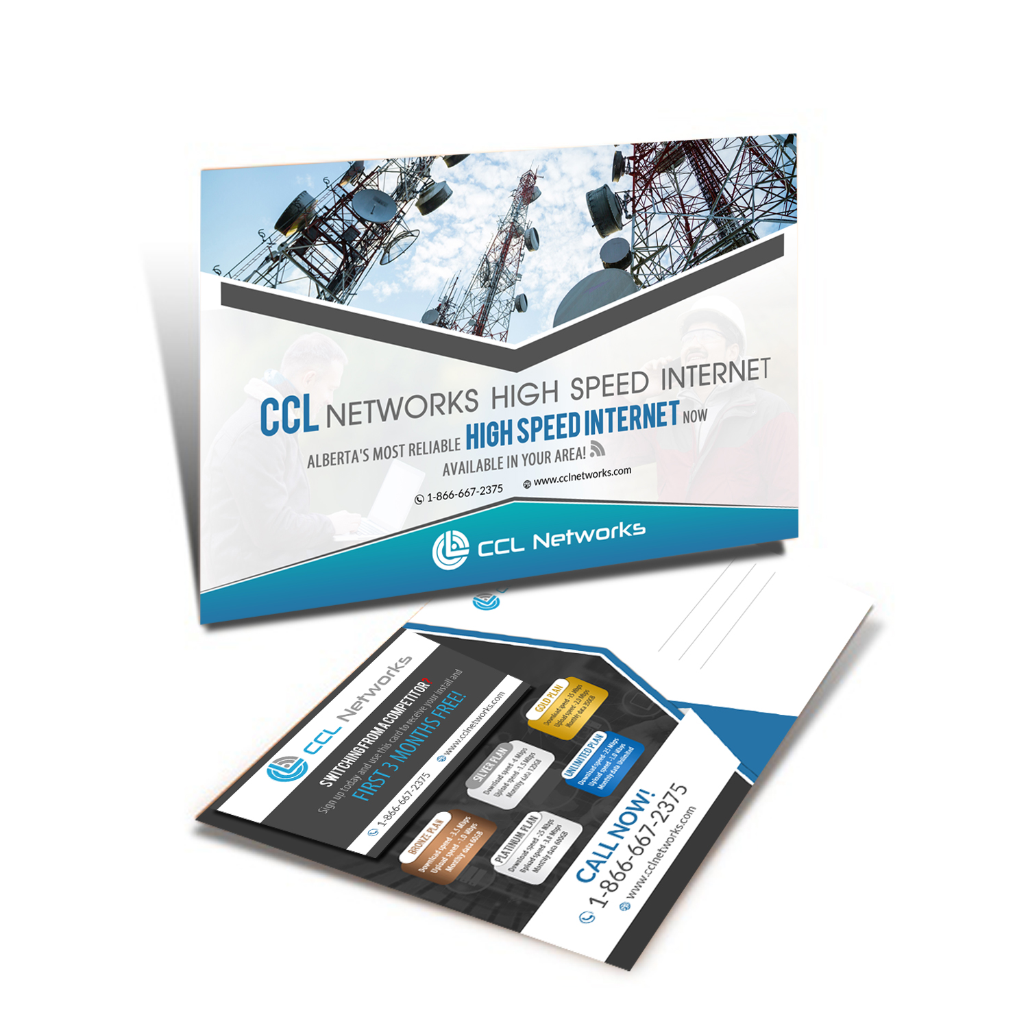 Flyer Design by creative.bugs for CCL Networks | Design #14953649