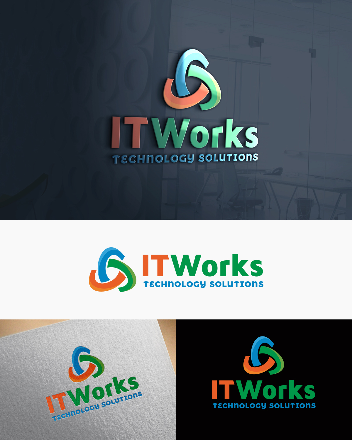 Logo Design by Ethien for IT Works | Design #14936127