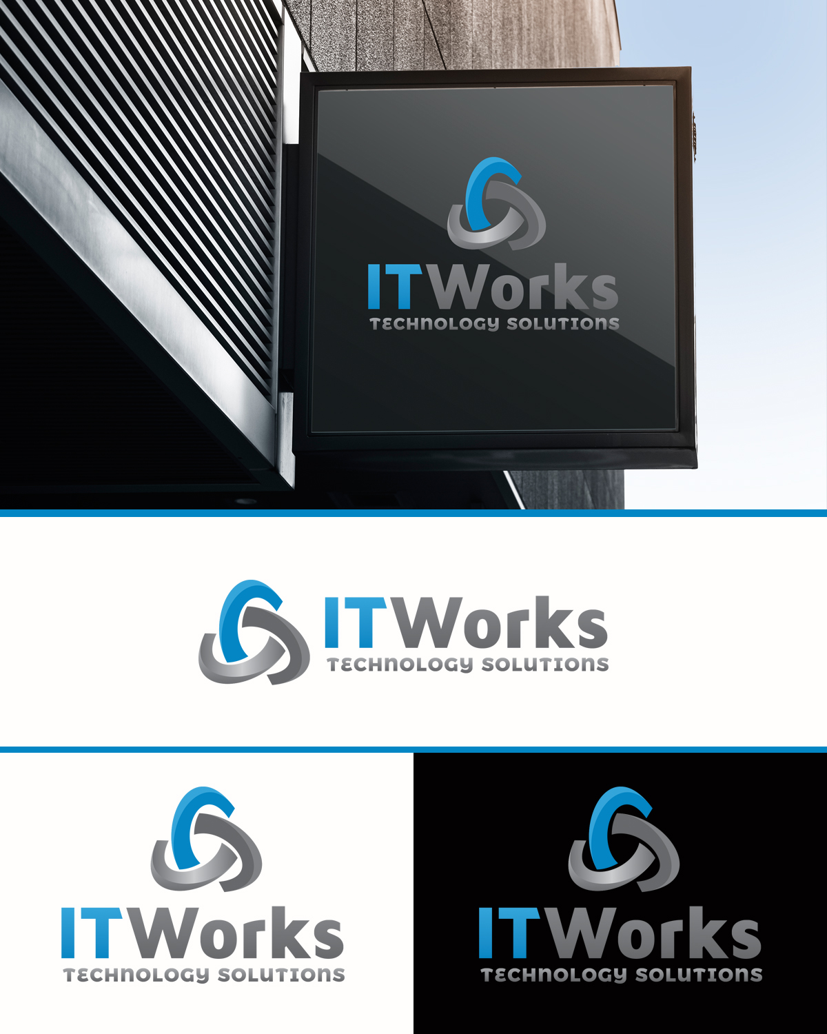 Logo Design by Ethien for IT Works | Design #14948270