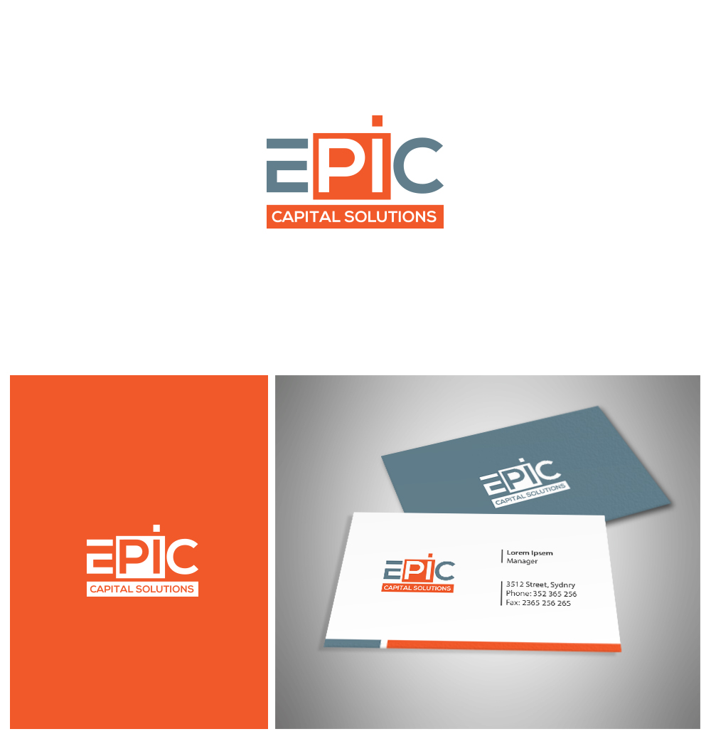 Logo Design by Deziners Zone for Epic Capital Solutions | Design #14988653