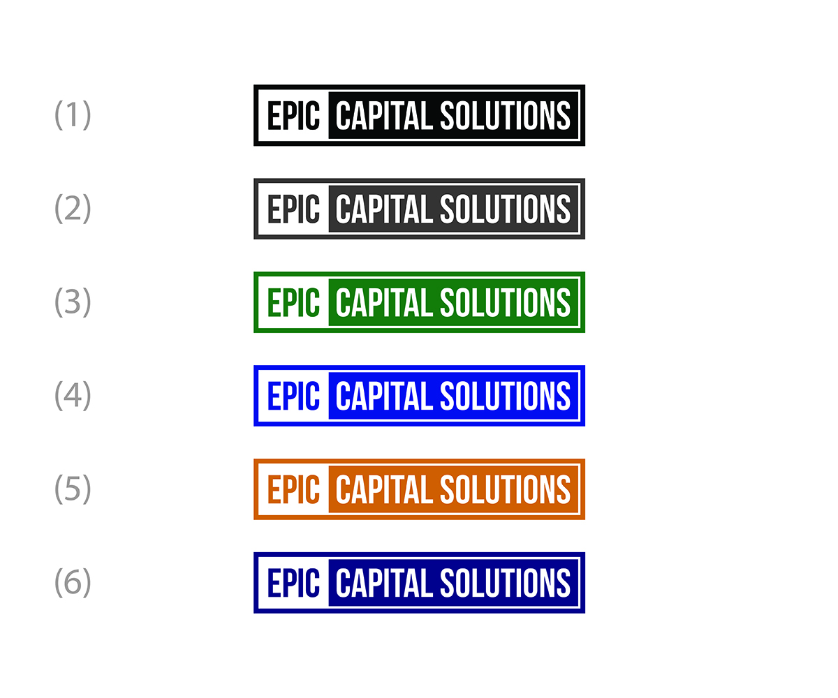 Logo Design by eMARK for Epic Capital Solutions | Design #14986168