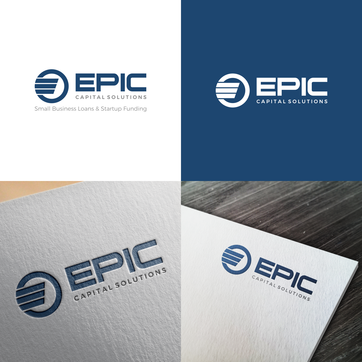 Logo Design by Angkasa Official for Epic Capital Solutions | Design #14906956