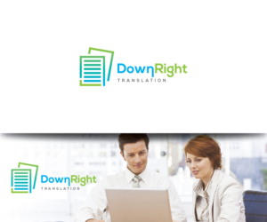Logo Design by nandkumar for DownRight Translation | Design: #14911712