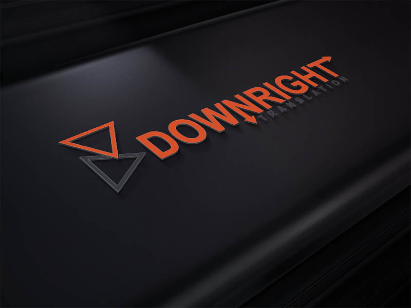 Logo Design by david luiz for DownRight Translation | Design: #14941648