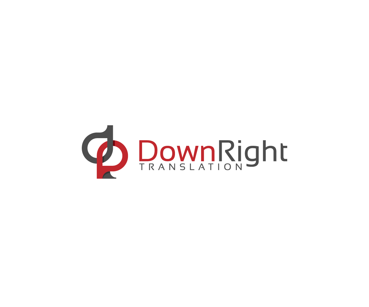 Logo Design by taufik_alrahman for DownRight Translation | Design #14930772