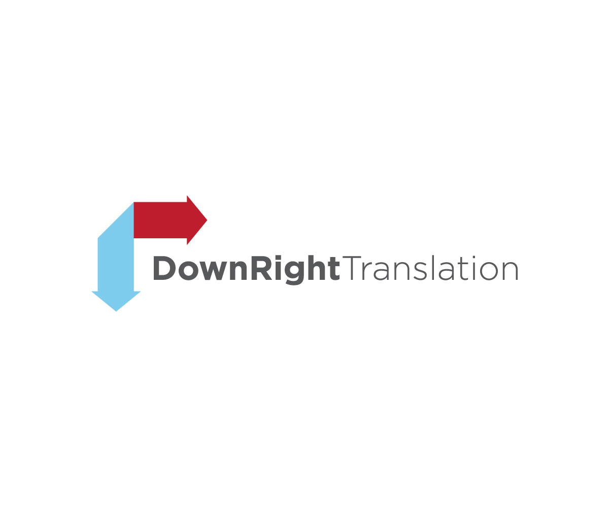 Logo Design by Boon for DownRight Translation | Design #14908028