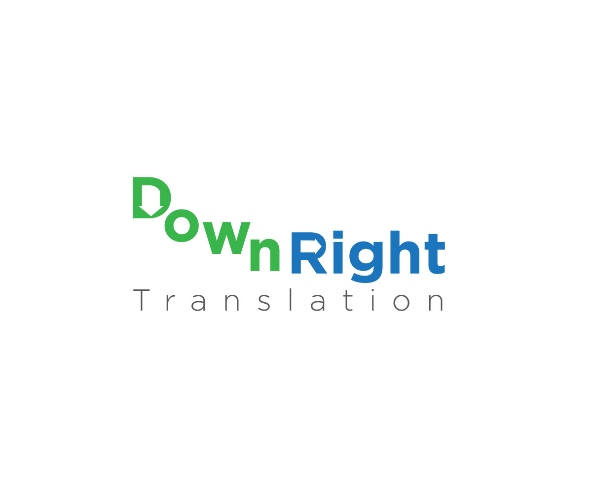 Logo Design by Boon for DownRight Translation | Design #14909021