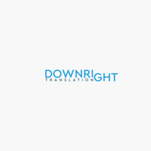 Logo Design by byteandpixel for DownRight Translation | Design #14907050
