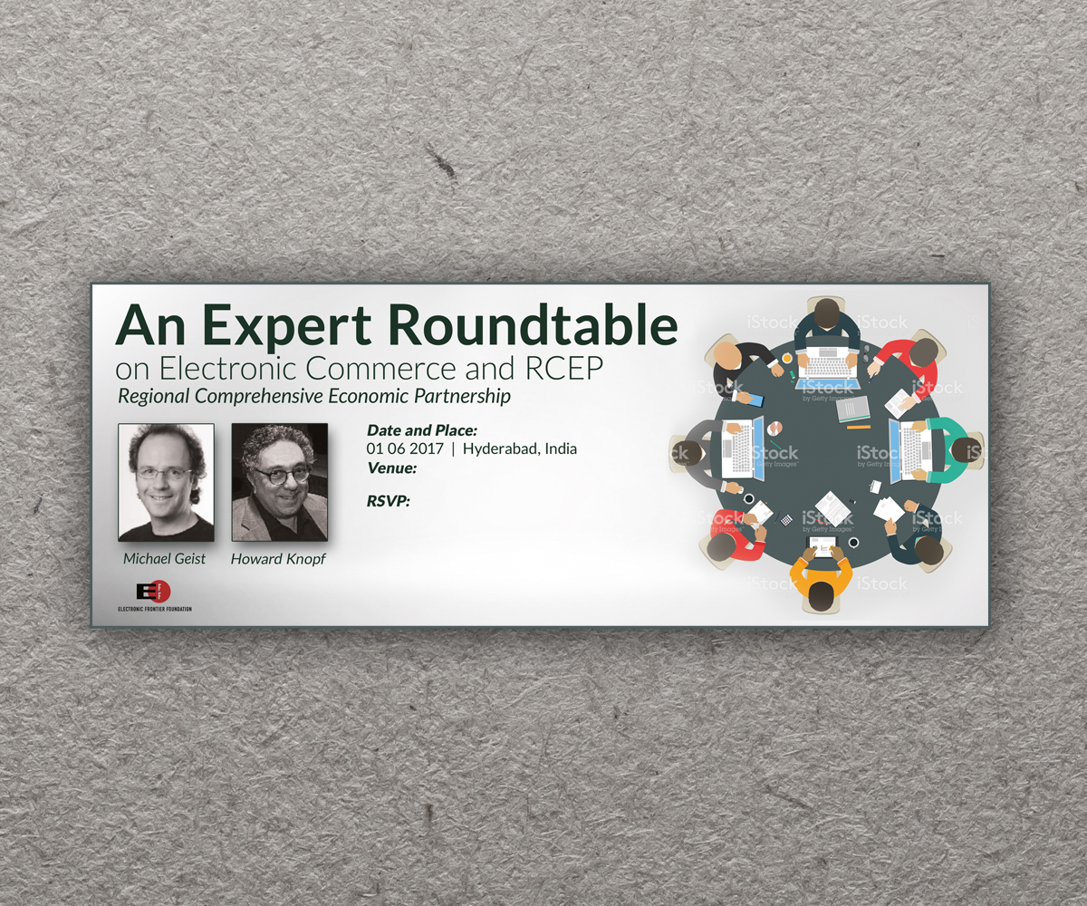 Flyer Design by neboica for Electronic Frontier Foundation | Design #14946426