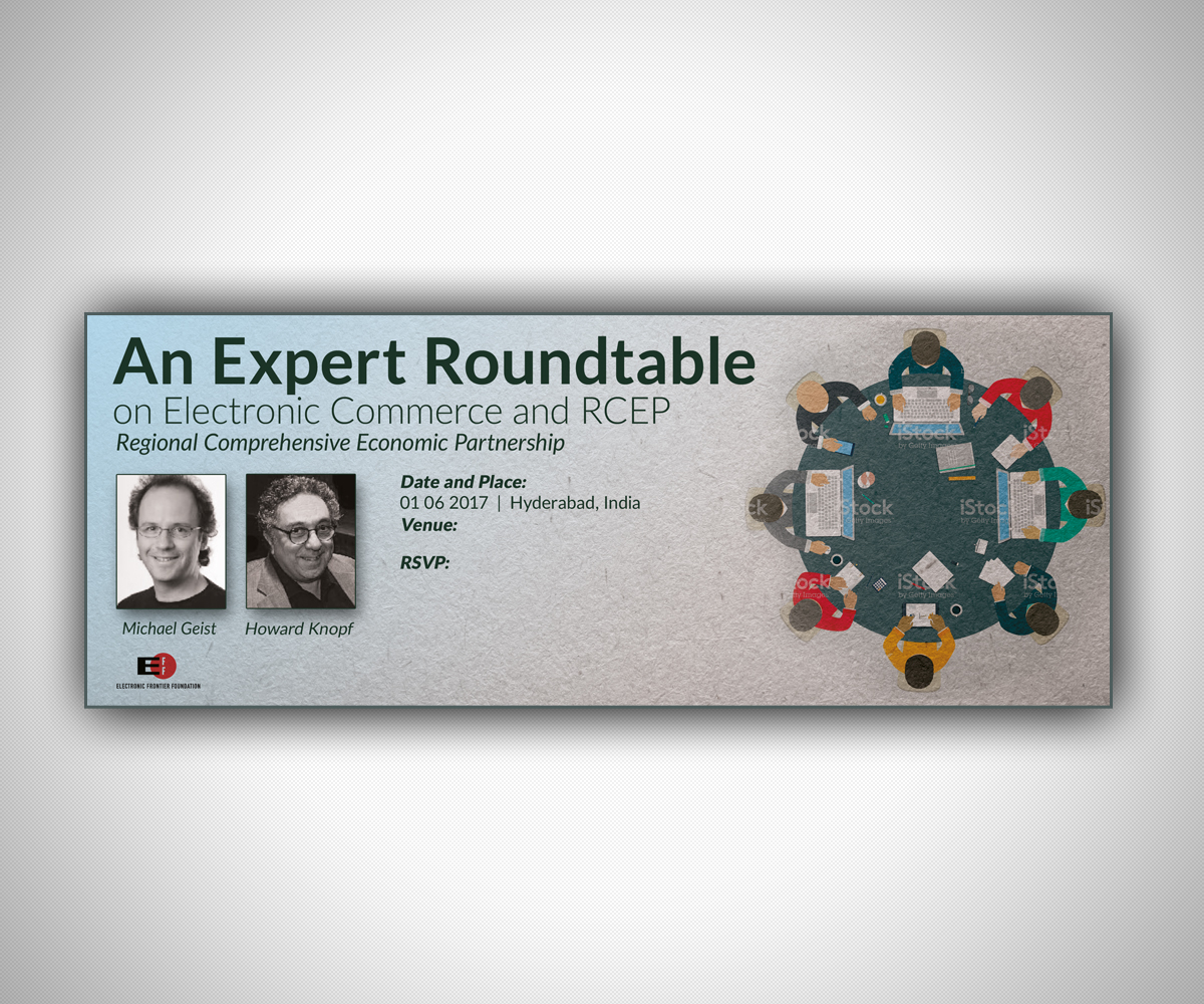 Flyer Design by neboica for Electronic Frontier Foundation | Design #14946454