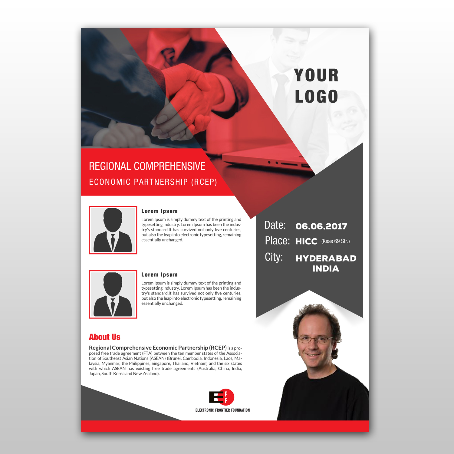 Flyer Design by debdesign for Electronic Frontier Foundation | Design #14913262