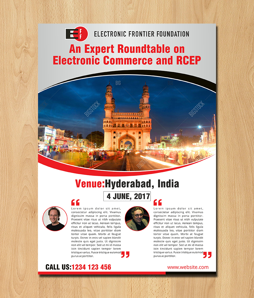 Diseño de Flyer por ecorokerz para Electronic Frontier Foundation | Diseño #14909699