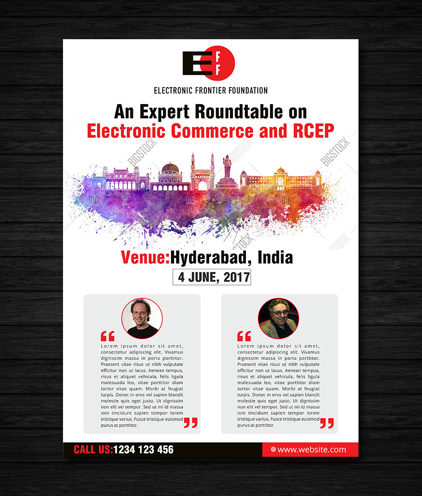 Flyer Design by ecorokerz for Electronic Frontier Foundation | Design #14911694