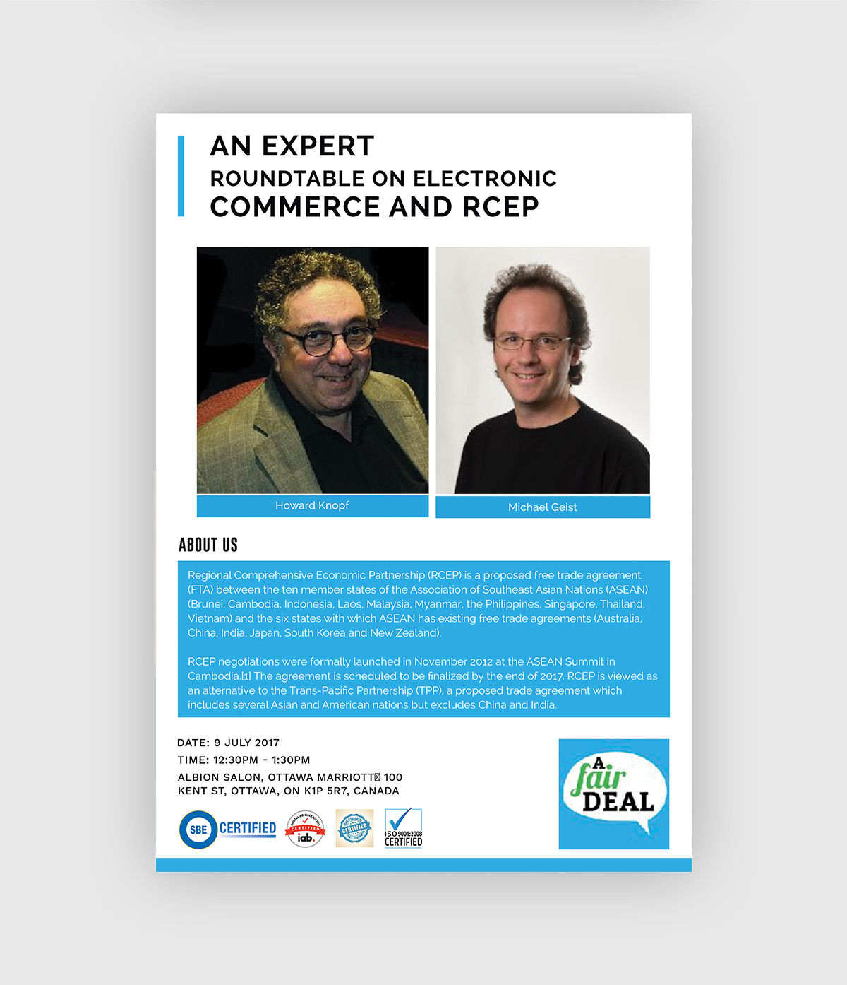 Flyer Design by Graphic Flame for Electronic Frontier Foundation | Design #14938908