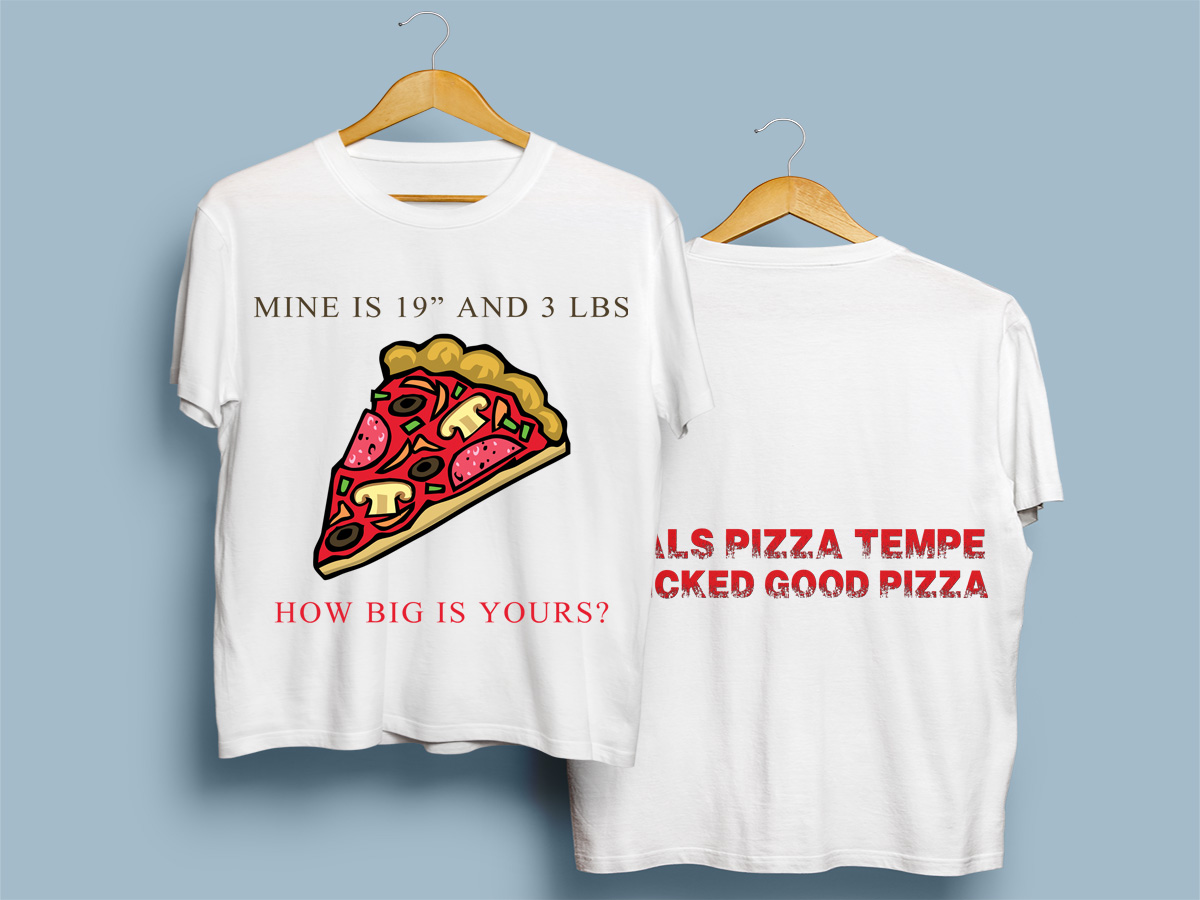 Diseño de Camiseta por Ather para Sals Pizza Tempe | Diseño #14934828