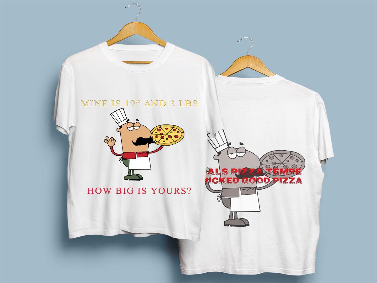 T-Shirt-Design von Ather für Sals Pizza Tempe | Design #14957251