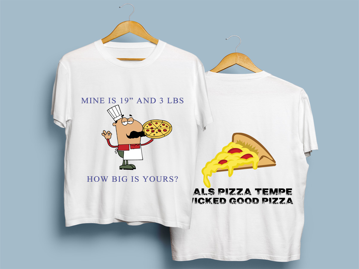 Diseño de Camiseta por Ather para Sals Pizza Tempe | Diseño #14972601
