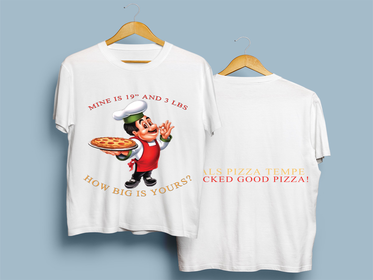 T-Shirt-Design von Ather für Sals Pizza Tempe | Design #15010618