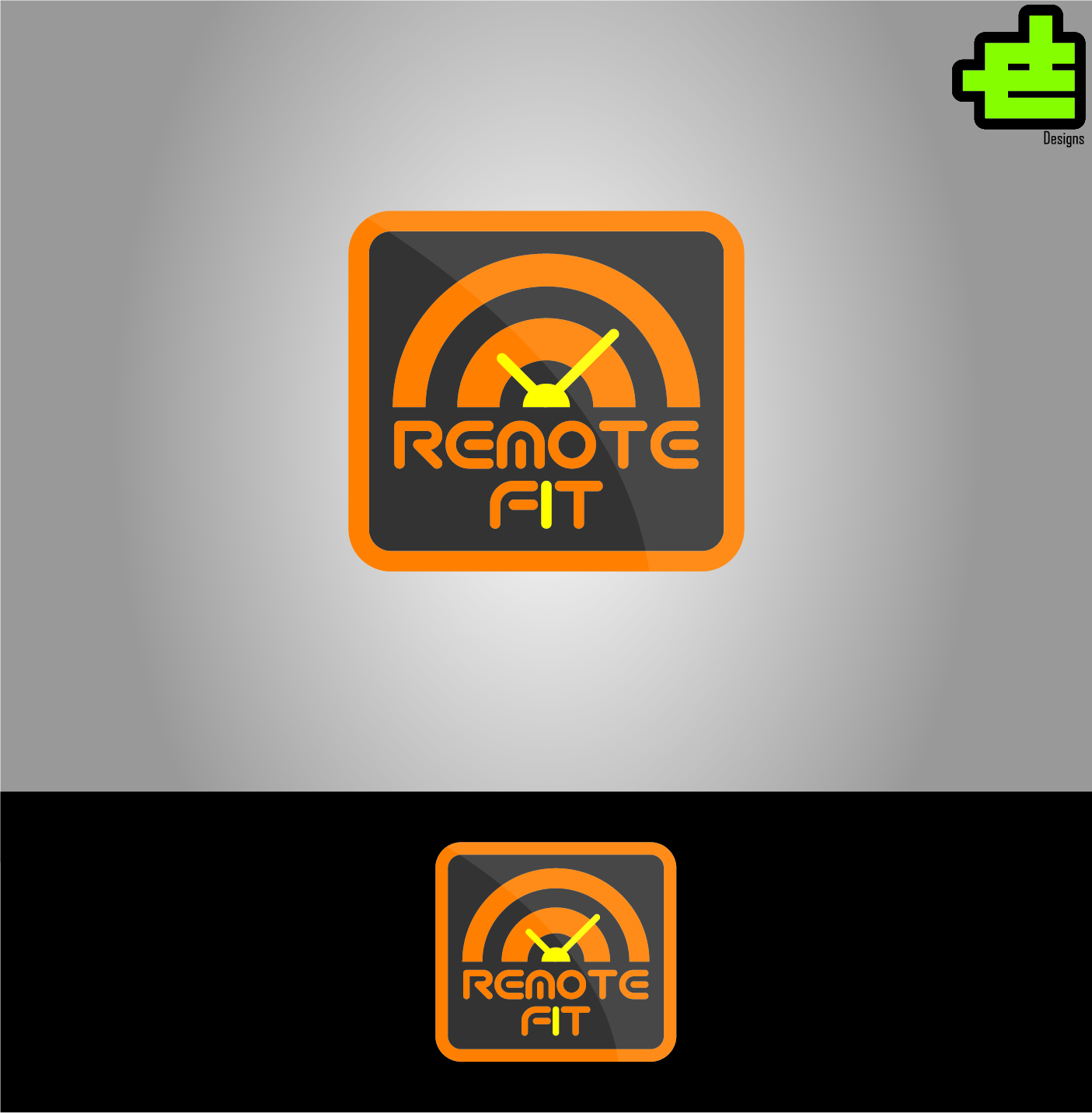 Logo Design by JE Designs for RemoteFit | Design #15031481