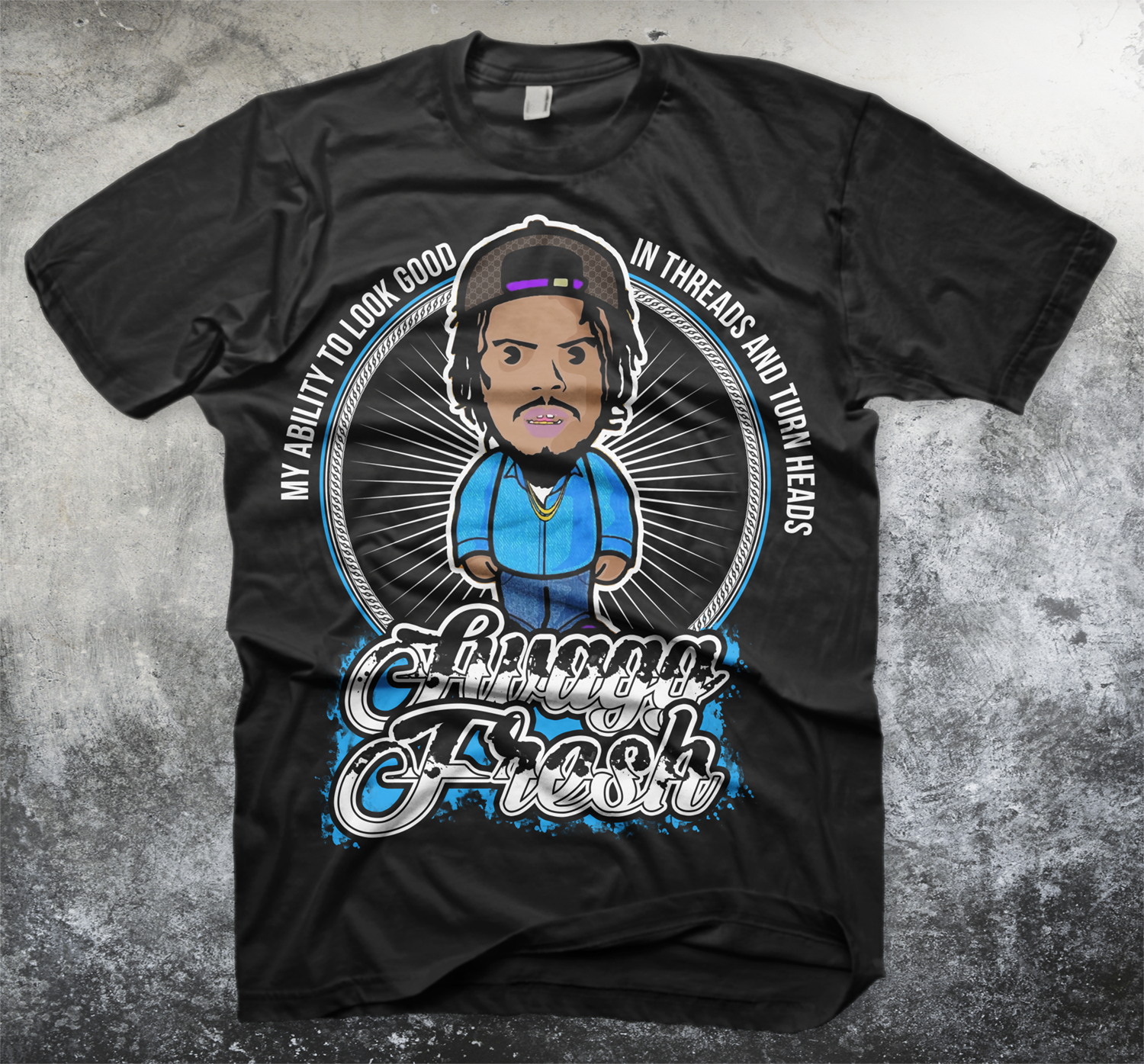 Diseño de Camiseta por badpixelarts para Swagg Fresh | Diseño #14936429