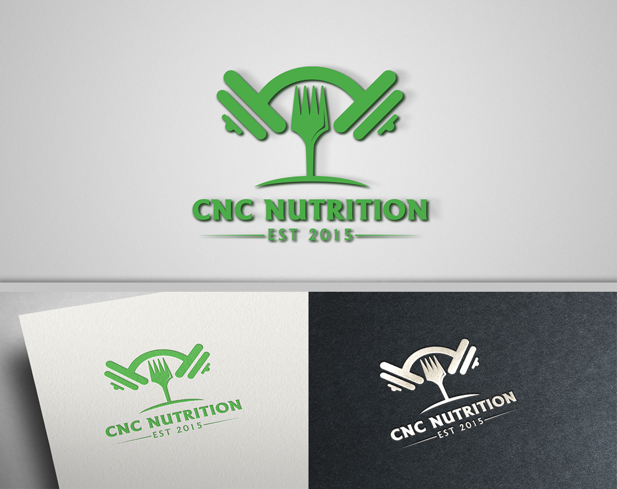 Modern, Conservative, Food Store Logo Design for CNC Nutrition est 2015 by AlisoyArt Studio