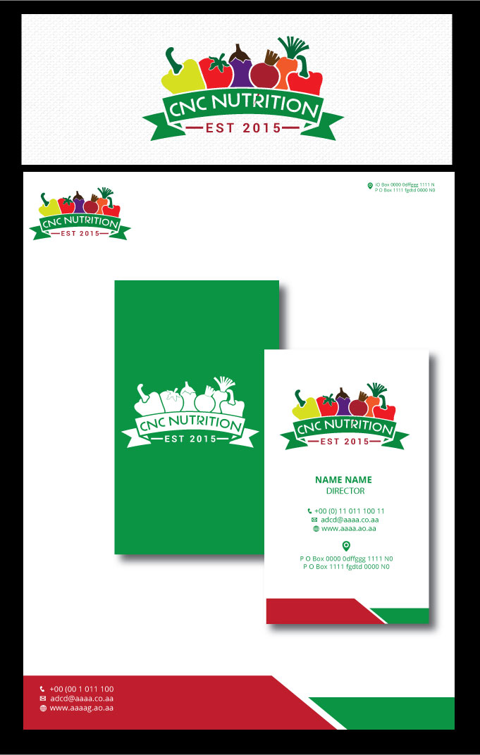 Modern, Conservative, Food Store Logo Design for CNC Nutrition est 2015 by zebronicgraphic