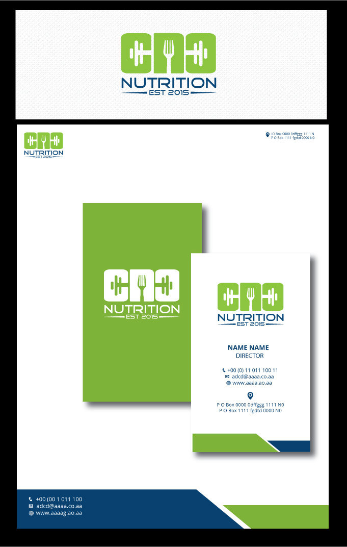 Modern, Conservative, Food Store Logo Design for CNC Nutrition est 2015 by zebronicgraphic