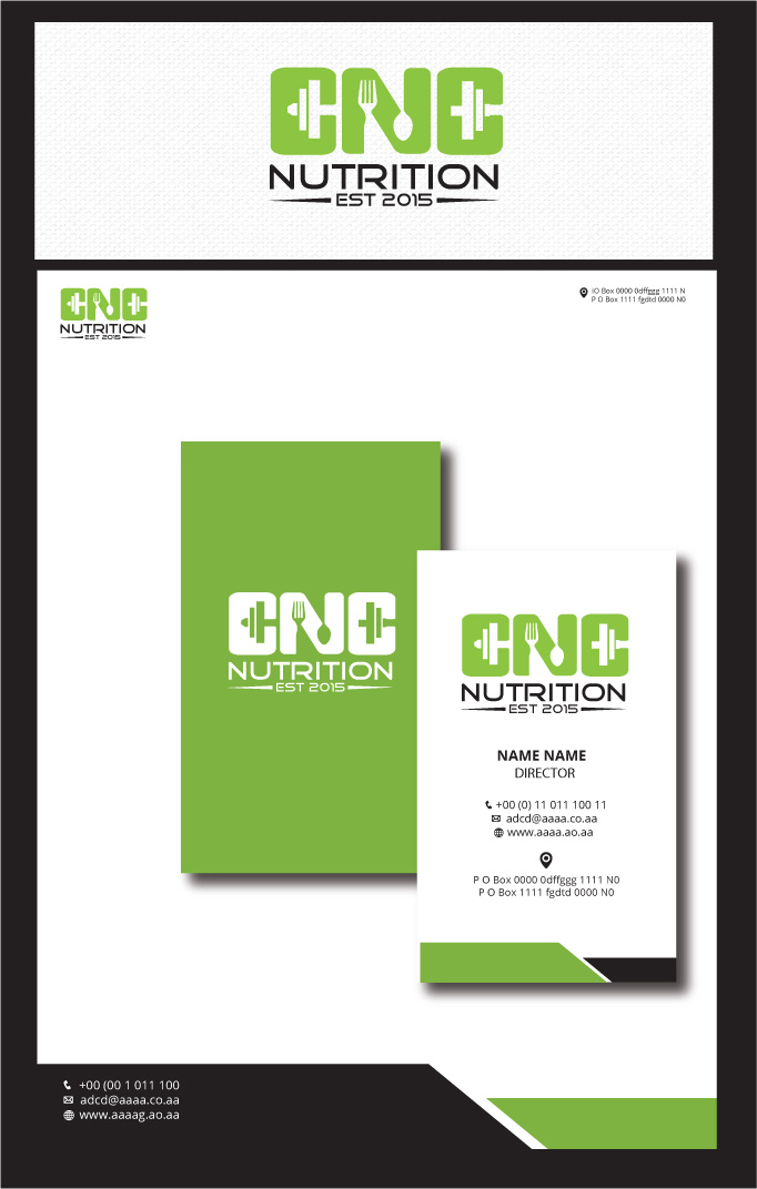 Logo Design by zebronicgraphic for CNC Nutrition | Design #15094918