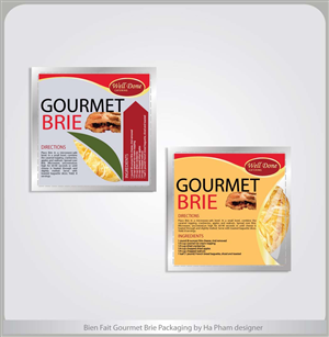 Packaging Design by Hana for Bien Fait, LLC and Well Done Catering, LLC | Design: #644199