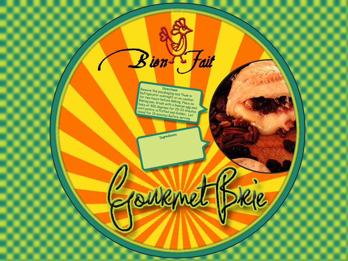 Verpackungs-Design von Aashish für Bien Fait, LLC and Well Done Catering, LLC | Design #649221