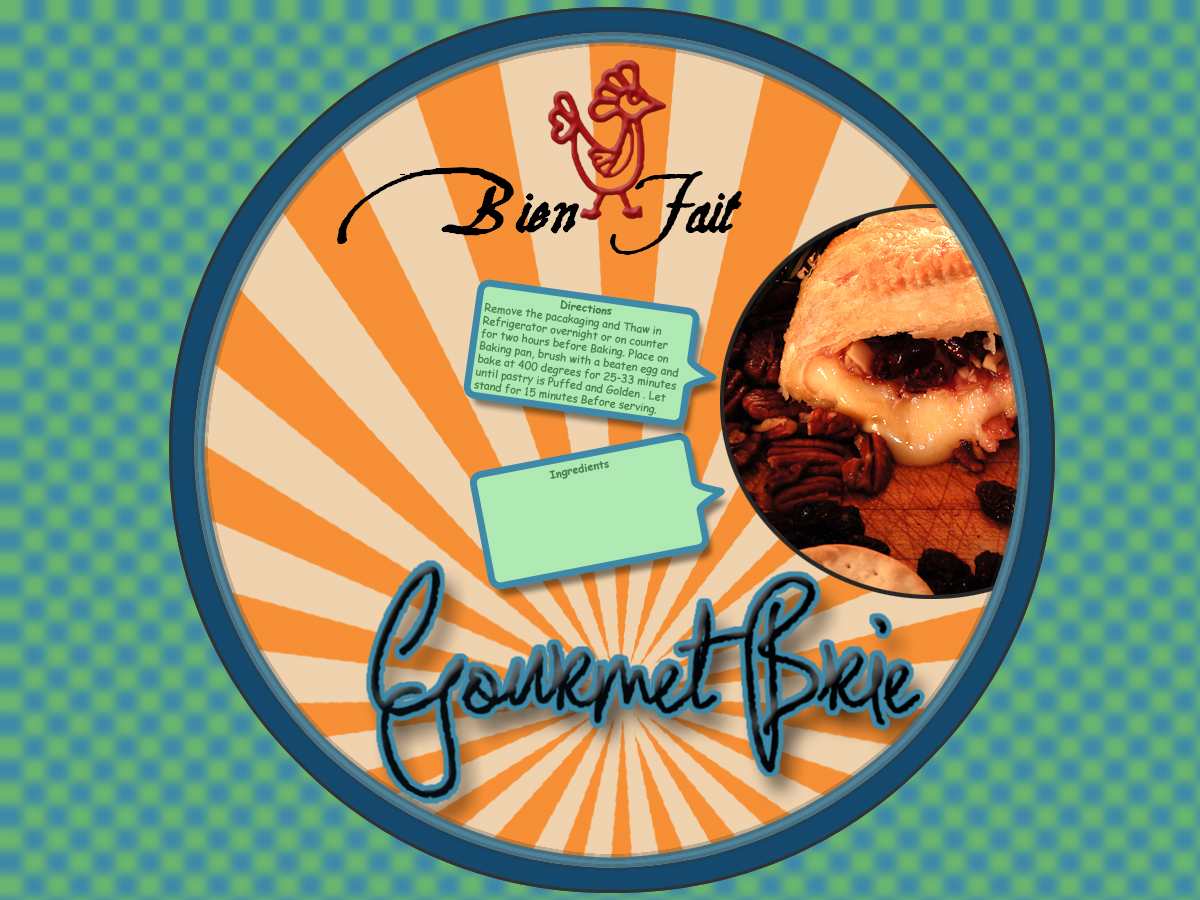 Packaging Design by Aashish for Bien Fait, LLC and Well Done Catering, LLC | Design #649222