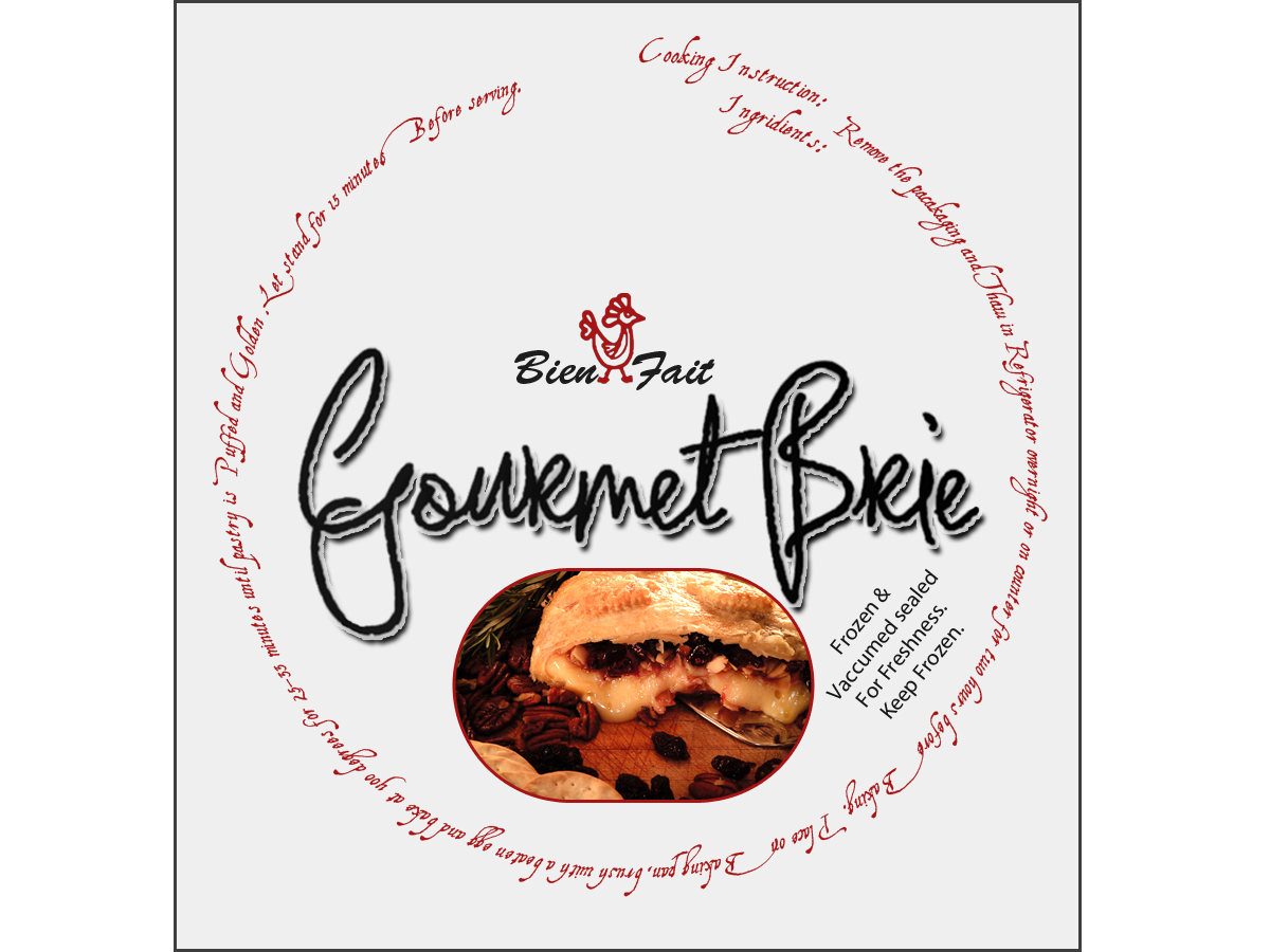 Packaging Design by Aashish for Bien Fait, LLC and Well Done Catering, LLC | Design #656744