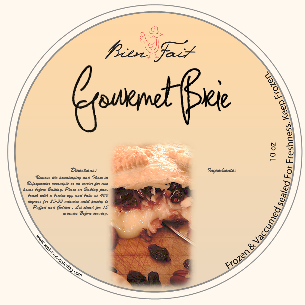 Design Emballage par Aashish pour Bien Fait, LLC and Well Done Catering, LLC | Design #810205