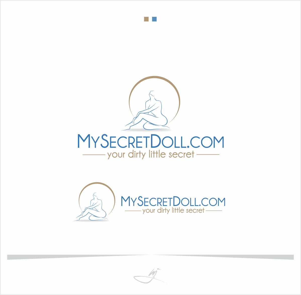 Logo-Design von Mimi &amp; Max für MySecretDoll.com | Design #14954944