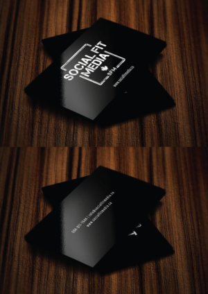 Business Card Design by alvinfadoil for Social Fit Media | Design: #14921647