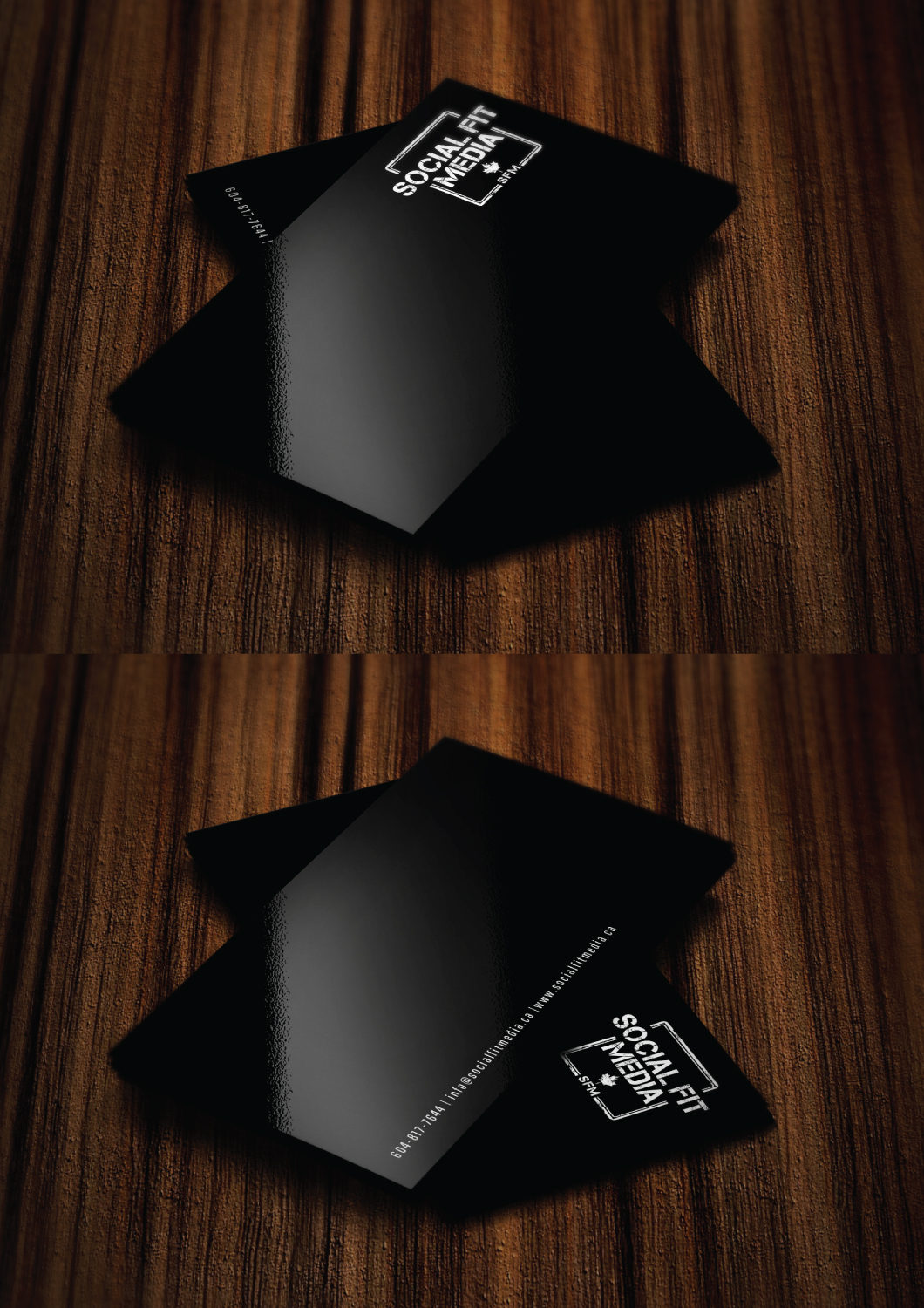 Business Card Design by alvinfadoil for Social Fit Media | Design #14921666