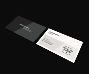 Business Card Design by JK18 for Social Fit Media | Design: #14941111