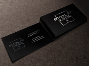 Business Card Design by Creations Box 2015 for Social Fit Media | Design: #14924565