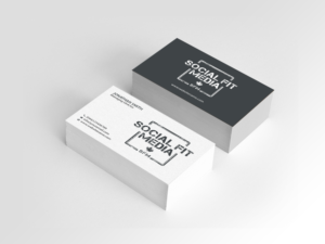 Business Card Design by Creations Box 2015 for Social Fit Media | Design: #14924566