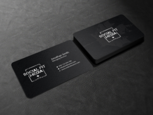 Business Card Design by Creations Box 2015 for Social Fit Media | Design: #14968007
