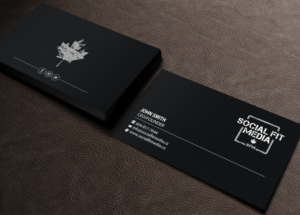 Business Card Design by Brand aid for Social Fit Media | Design: #14944045