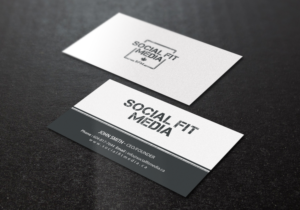 Business Card Design by Brand aid for Social Fit Media | Design: #14944103