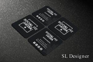 Business Card Design by SL Designer for Social Fit Media | Design: #14911491