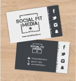 Business Card Design by MagicArtDesigner for Social Fit Media | Design: #14919200