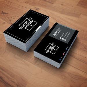Business Card Design by OGie Ramdanie for Social Fit Media | Design: #14910492