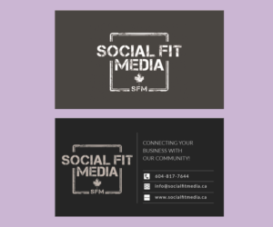 Business Card Design by Design Orbit for Social Fit Media | Design: #14946512